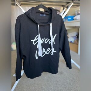 ZARA KNIT BLACK SWEATER 🖤